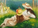 Auguste Renoir - Dziewczęta nad brzegiem morza