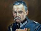 Wojciech Kossak - Portret Marszałka Piłsudskiego