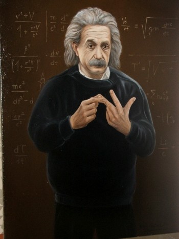 Robert Cieślak - Albert Einstein