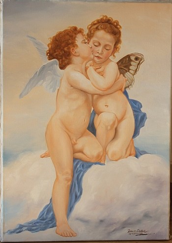 William Bouguereau - Kupidyn i Psyche